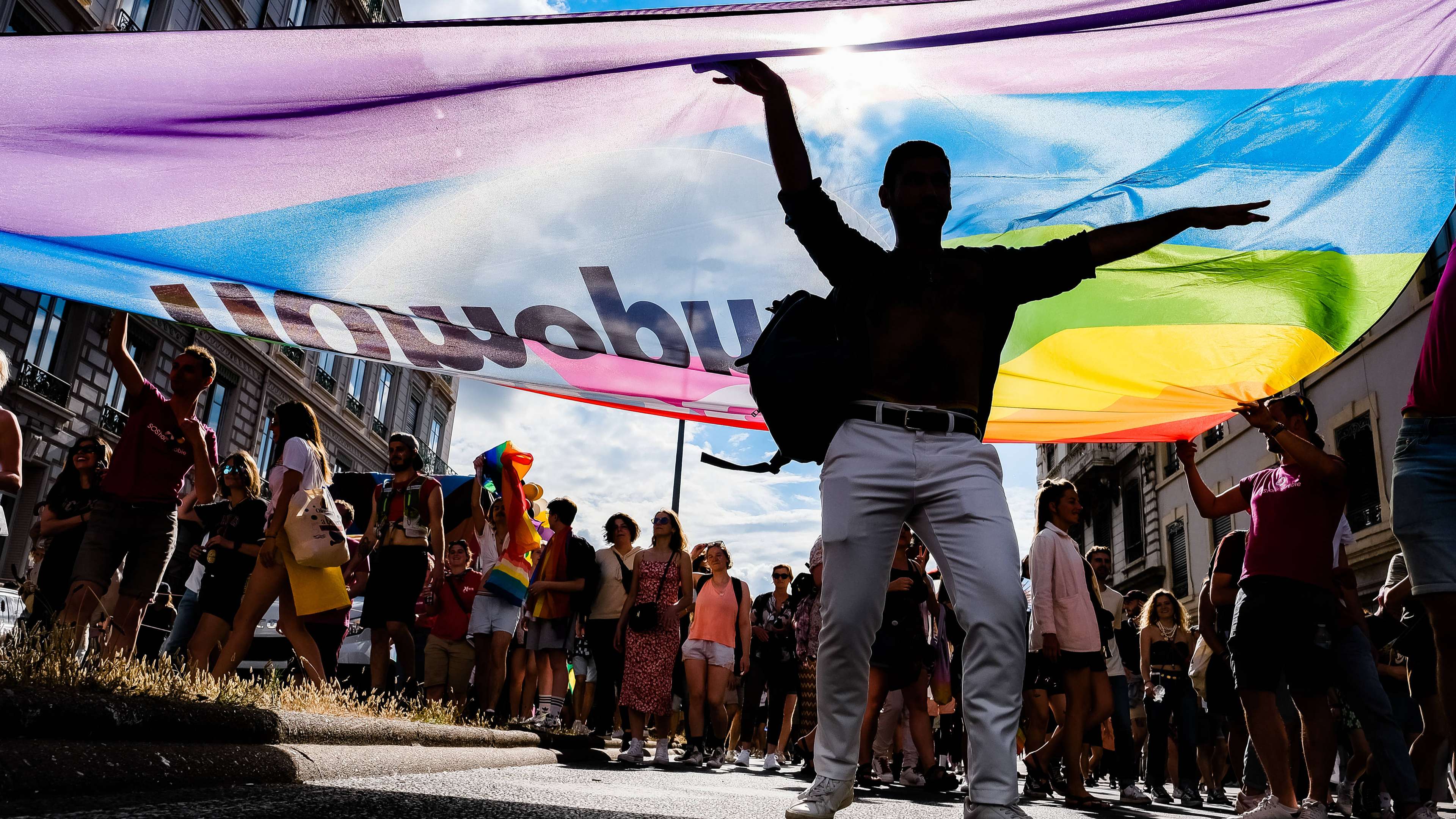 Gay pride de Lyon (Rhône), le 10 juin 2023