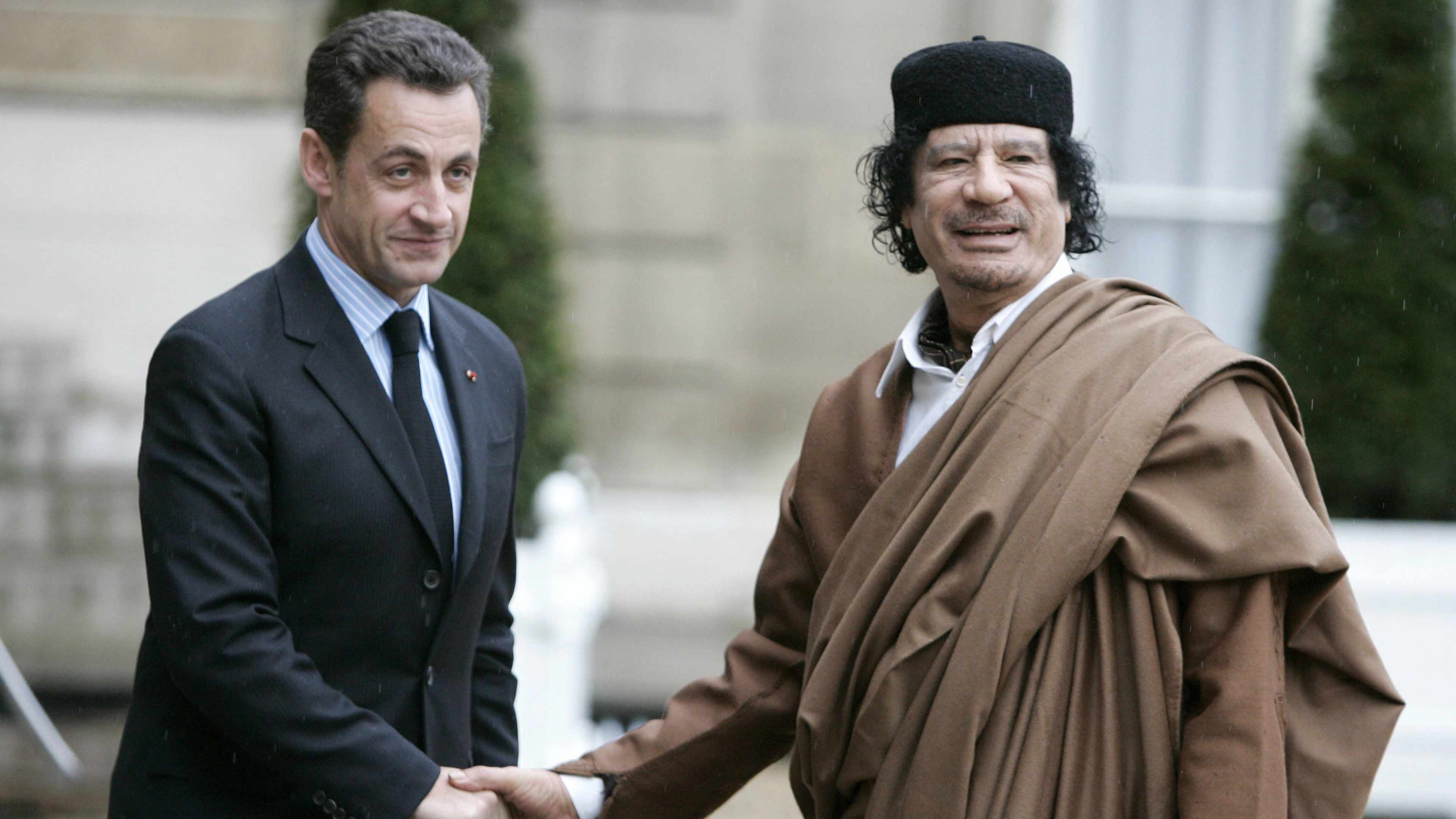 sarkozy Kadhafi
