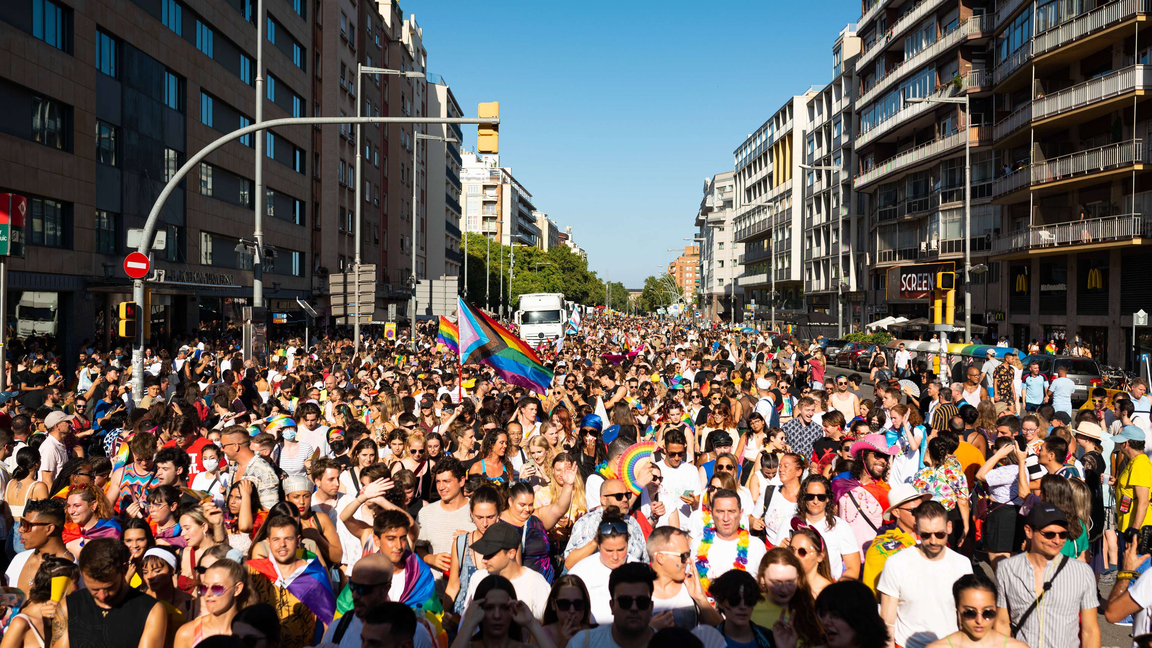 Gay Pride à Barcelone en 2022