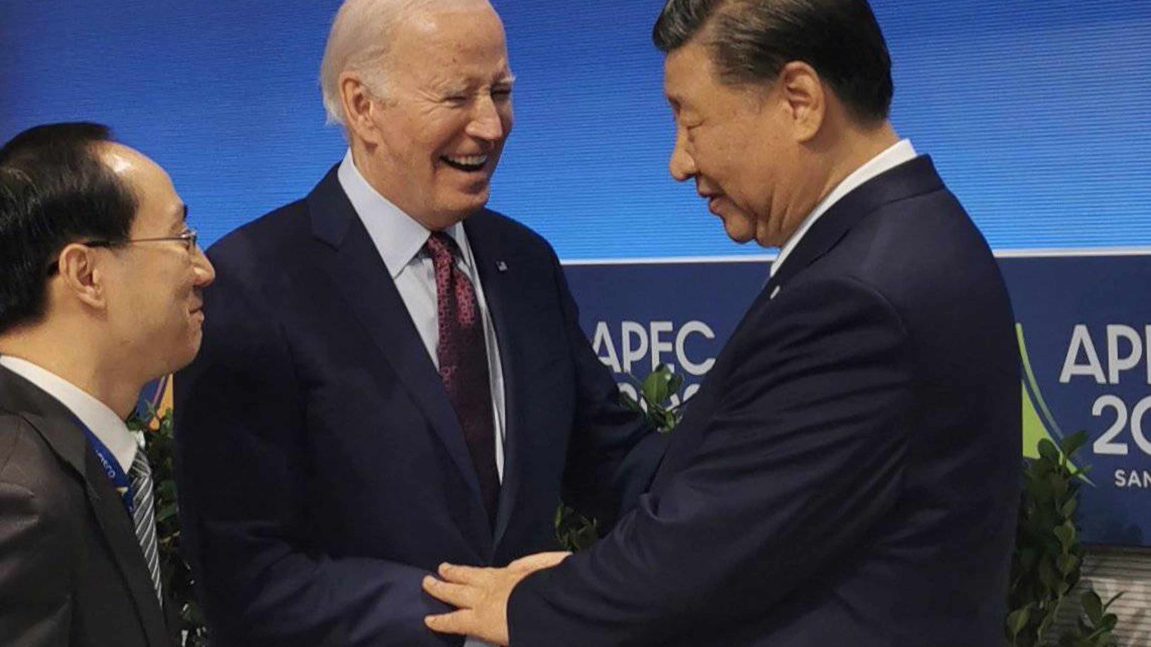 Joe Biden et Xi Jinping le 18 novembre 2023