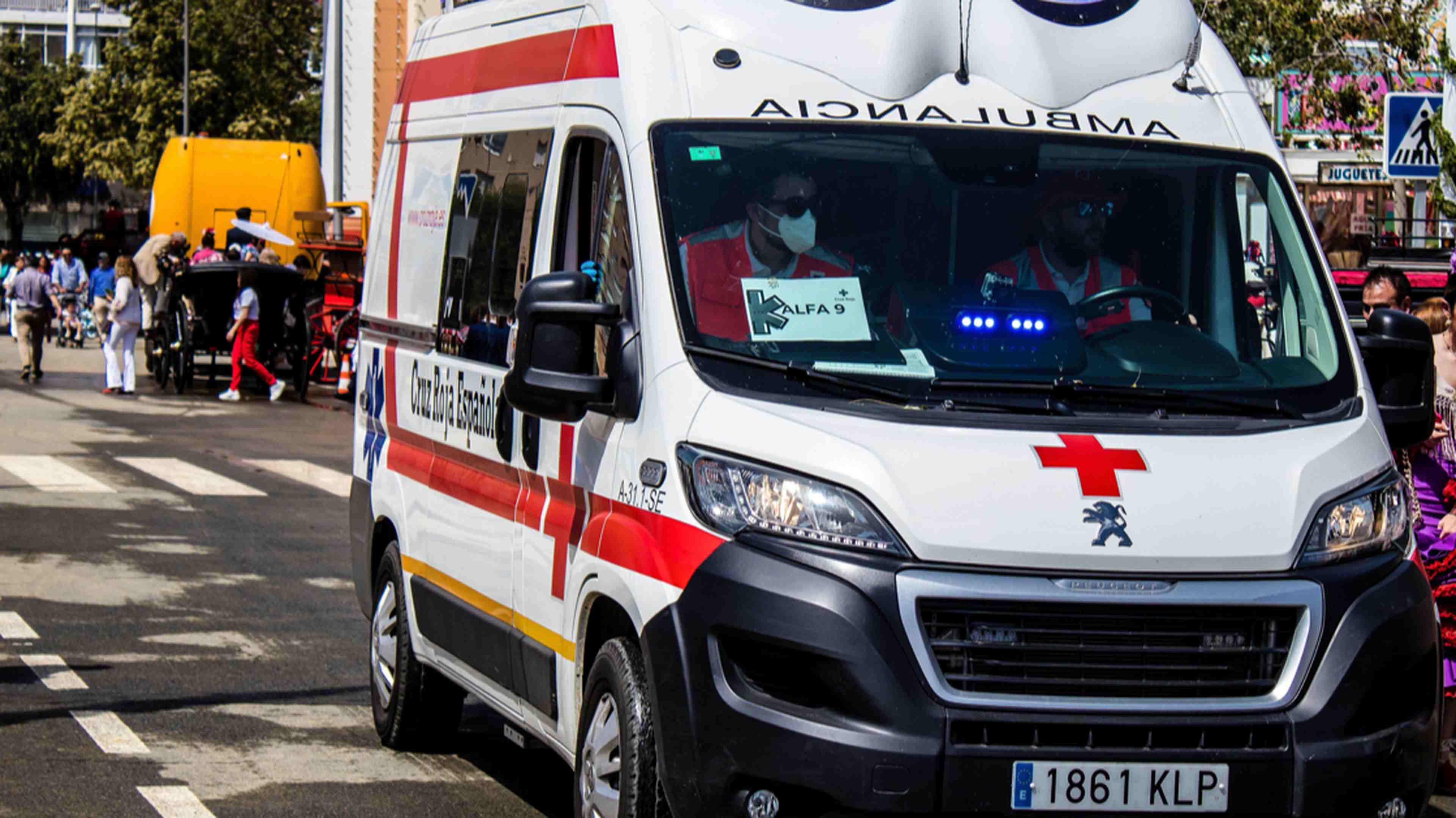 Ambulance à Séville