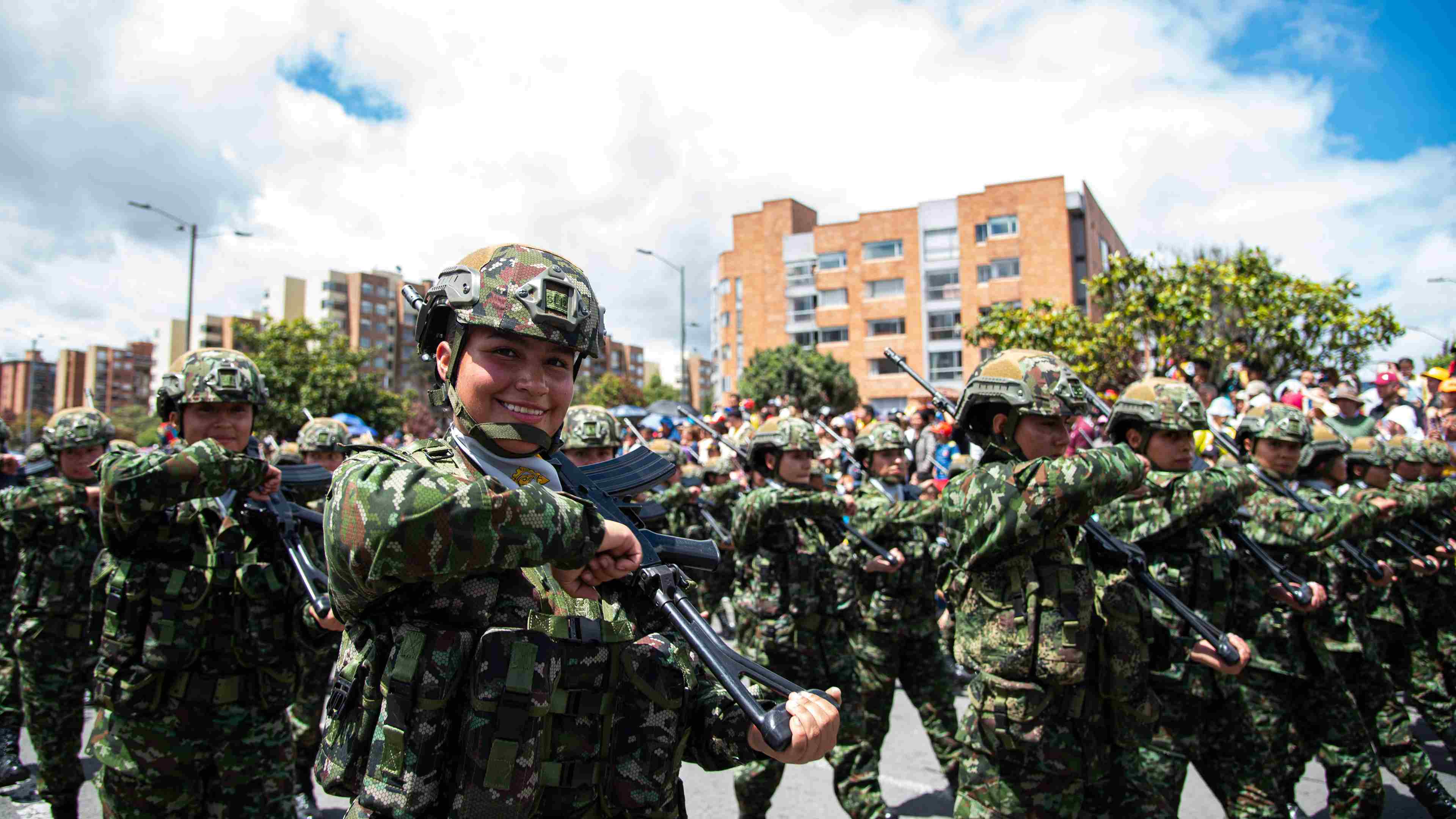 Armée colombienne en juillet 2023