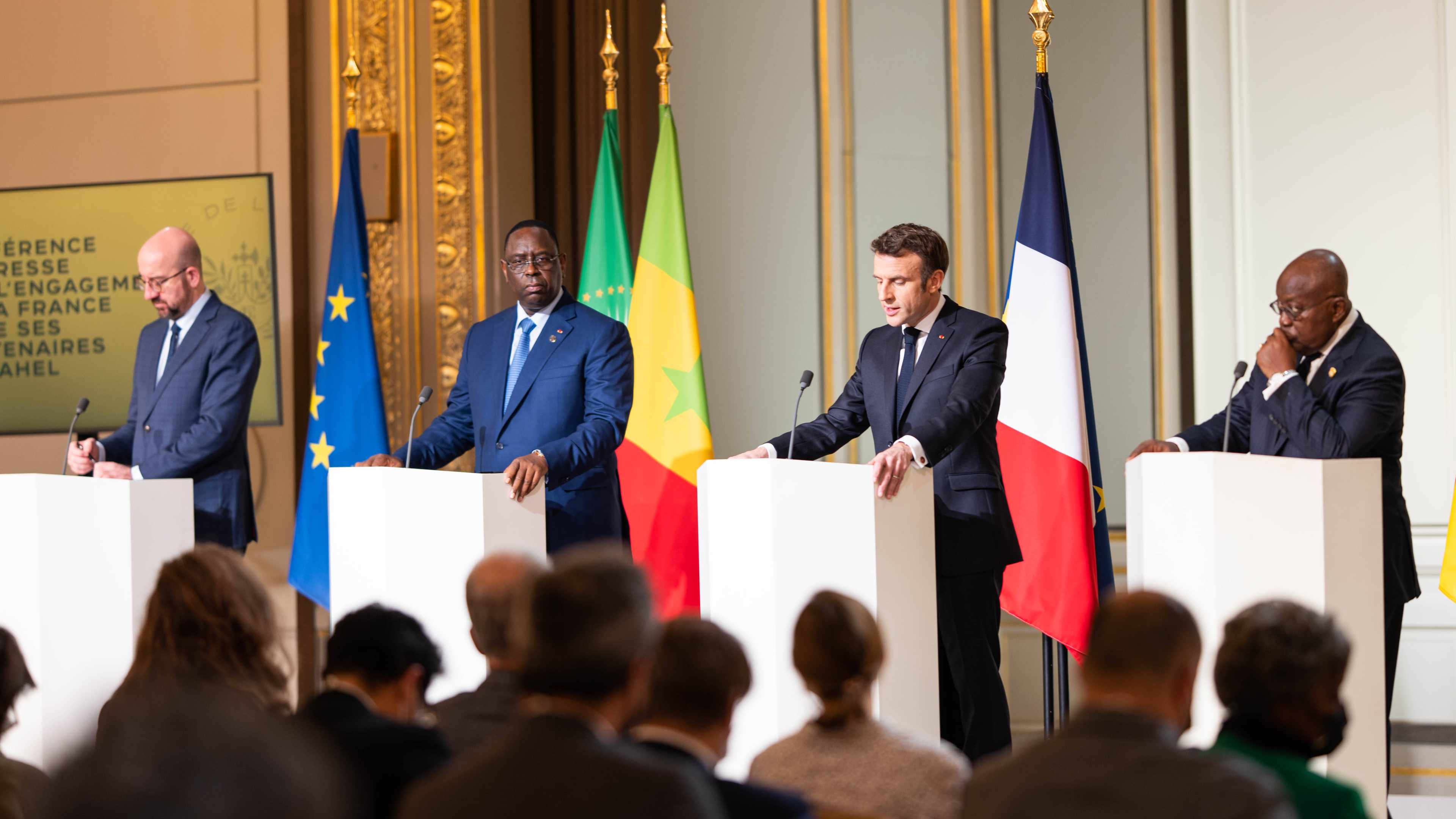 Conférence sur l'engagement de la France au Sahel
