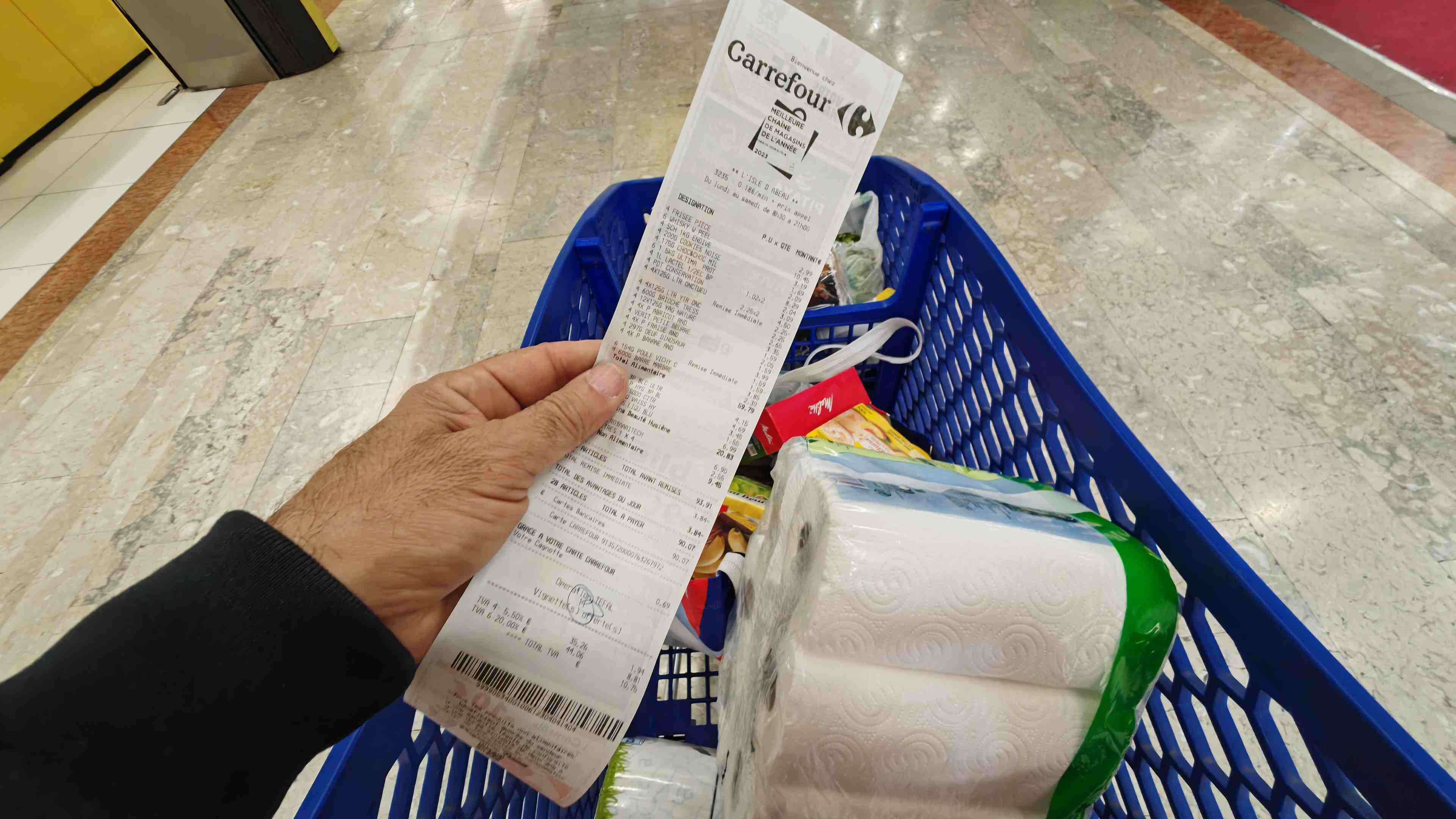 prix supermarchés