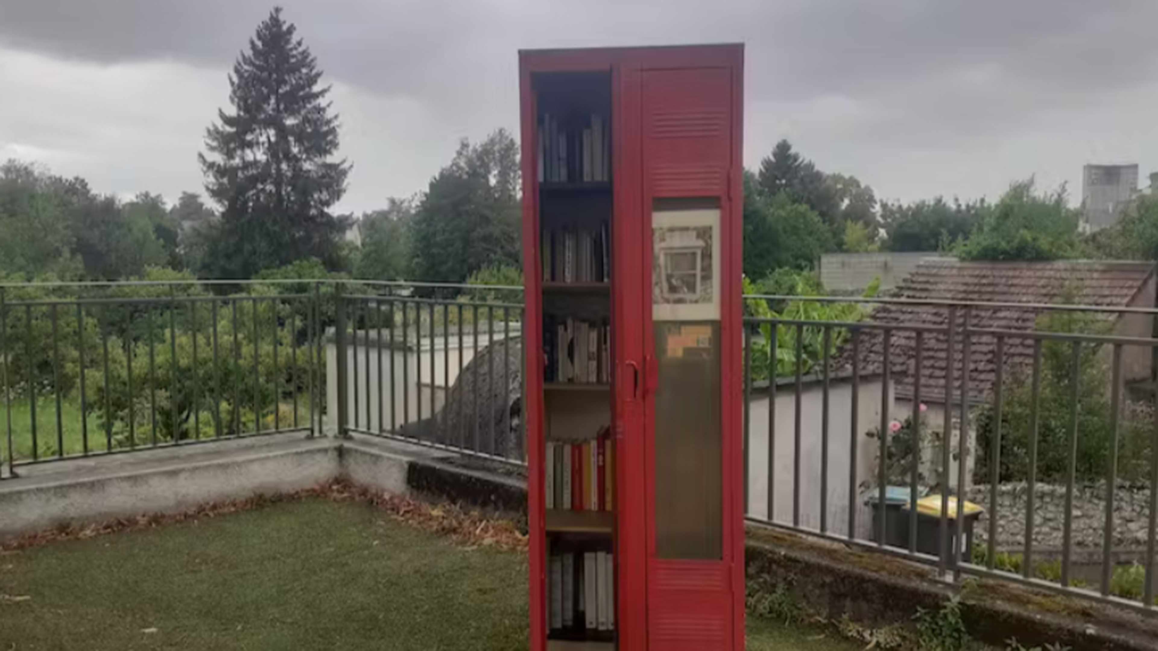 Le casier léonardien de la boîte à livres 
