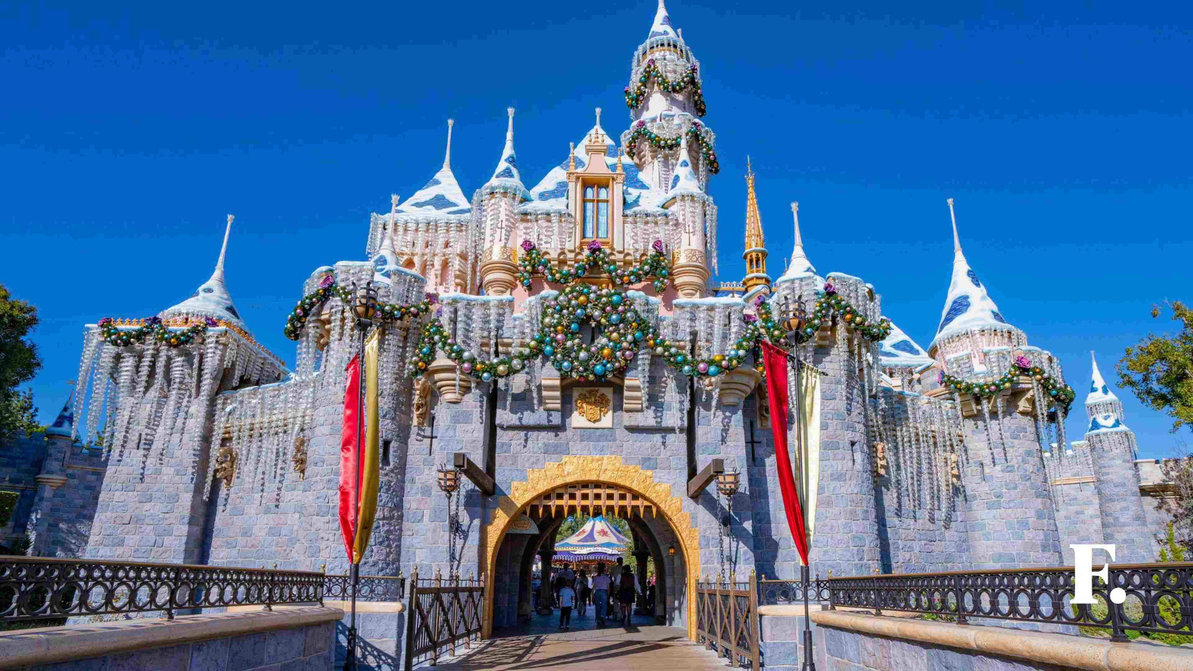 Le château de Disneyland.