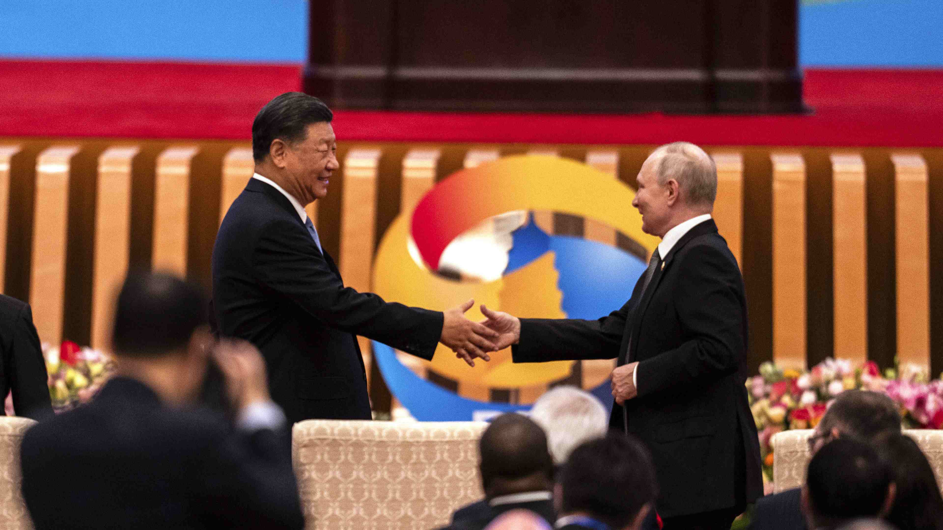 Xi Jinping et Vladimir Poutine e